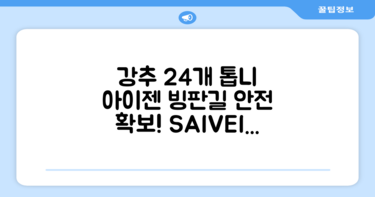 SAIVEINA 아웃도어 클라이밍 스파이크 그리퍼 스노우 슈즈용 등산 체인 아이젠 미끄럼 방지 등산화체인 논슬립 밴드형 남녀공용 빙판길아이젠 24개 톱니, 블랙 추천 리뷰