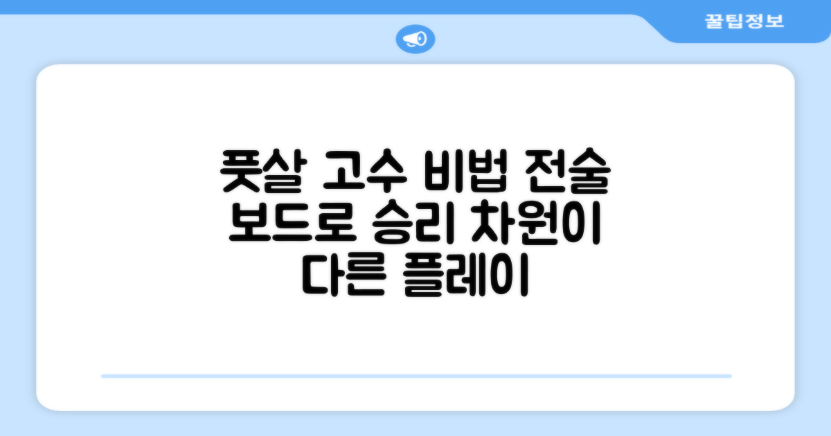 전술 보드, 풋살 고수로 거듭나!