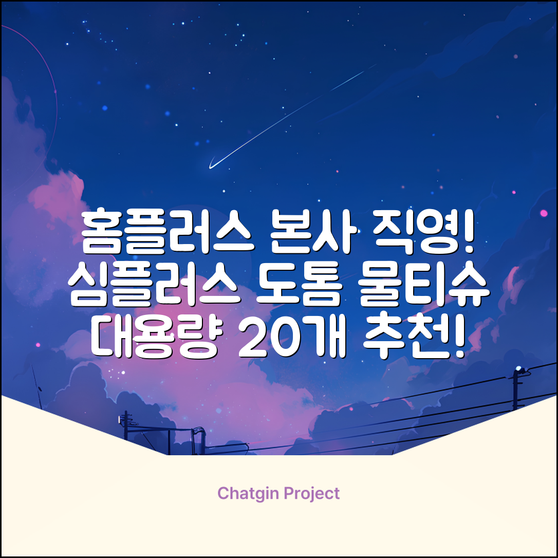 홈플러스 공식 본사 직영 simplus 도톰한 물티슈 캡형 저자극 심플러스 시그니처, 110매입, 20개 추천 리뷰