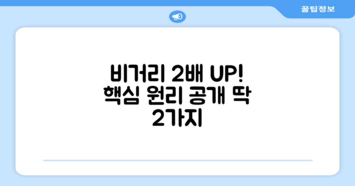 2가지 비거리 향상 원리