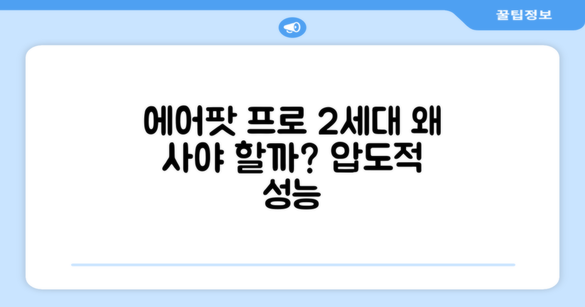 에어팟 프로 2세대, 왜 선택해야 할까?