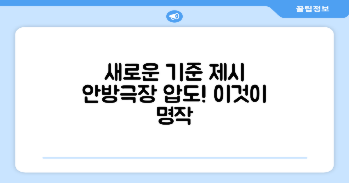 안방극장의 새로운 기준