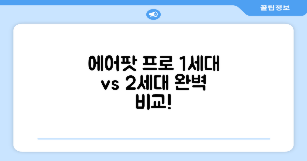 에어팟 프로 1세대 vs 2세대