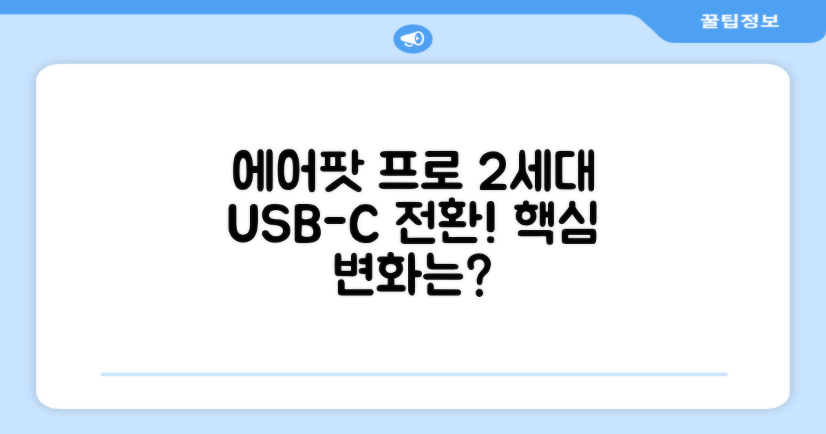 에어팟 프로 2세대 USB-C, 무엇이 달라졌나