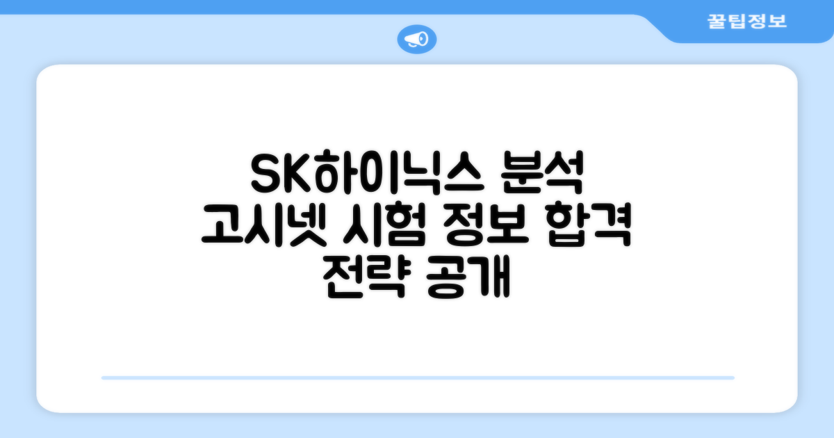 고시넷, SK하이닉스 시험 분석