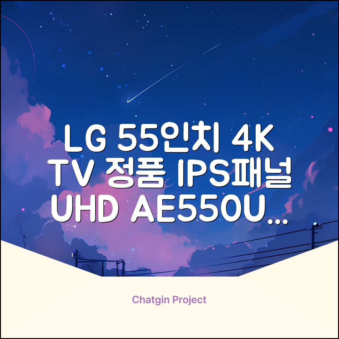 에어리브 LG IPS 정품패널 55인치 TV 4K LED UHD HDR10, AE550UHD, 고객직접설치, 스탠드형, 138cm(55인치) 추천 리뷰