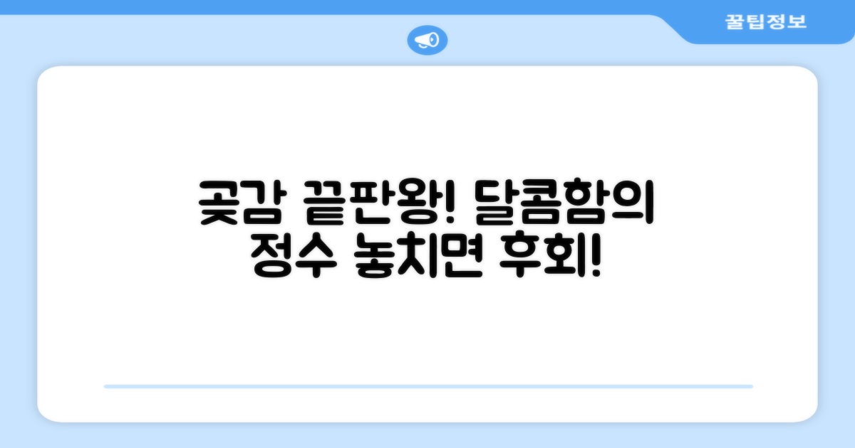 달콤함의 끝판왕, 곶감!